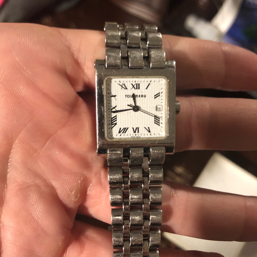 Womens Tourneau Watch Stainless Steel